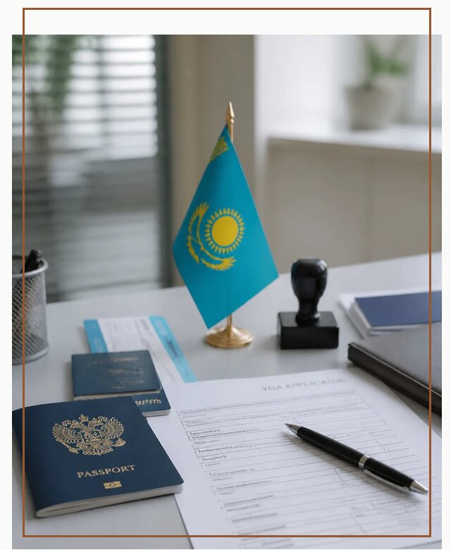 Оформление визы в Казахстан для поездки и работы в Йошкаре-Ола